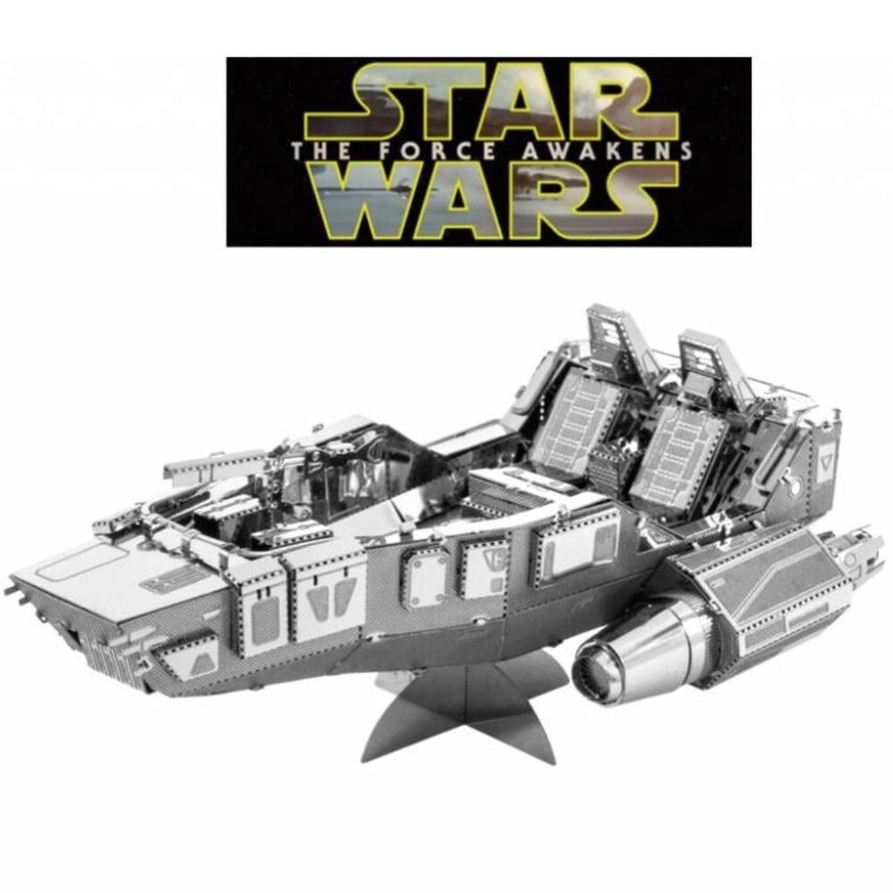 Metal Earth Star Wars 3D Model First Order Snowspeeder New Sealed  For Age 14+